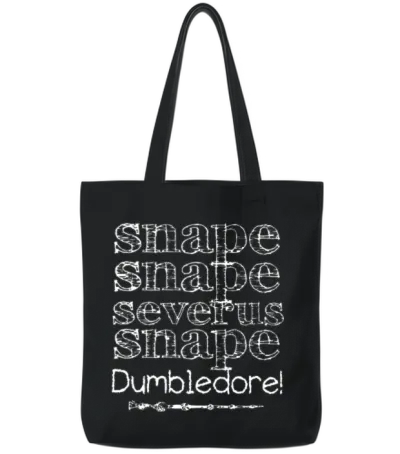 Snape Snape Severus Snape Dumnledore Son Tote Bags - Black