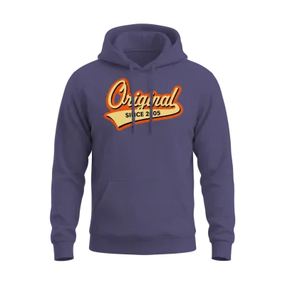 Original Since 2005 (year of Birth, Birthday / 3c) Unisex Hoodie - Heather Sport Dark Navy