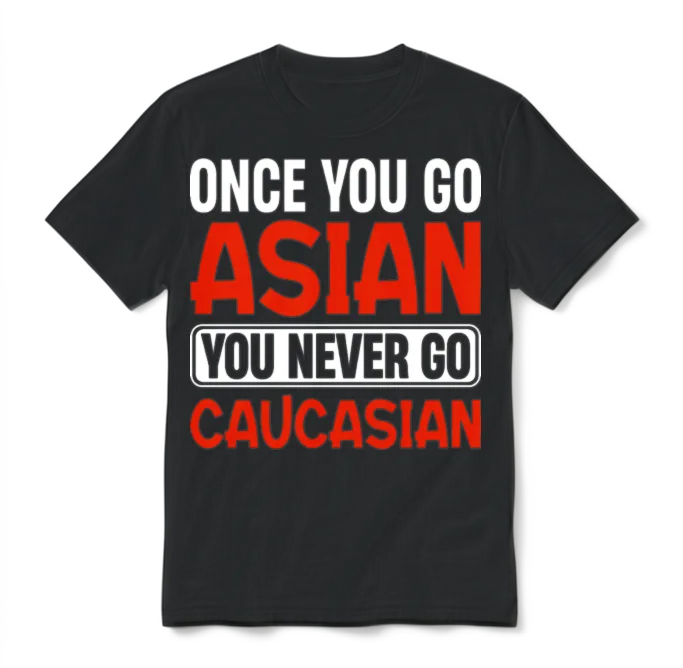 Funny Asian Pride Unisex T-Shirt - Black