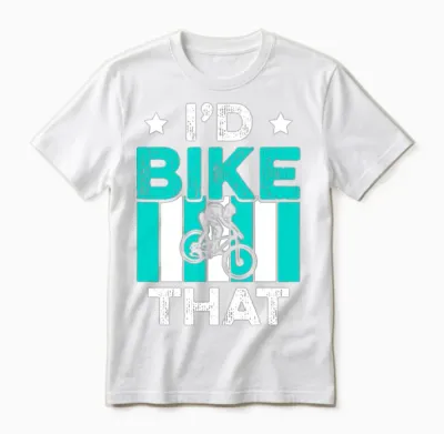 Mountain Biking Id Bike That Unisex T-Shirt - White