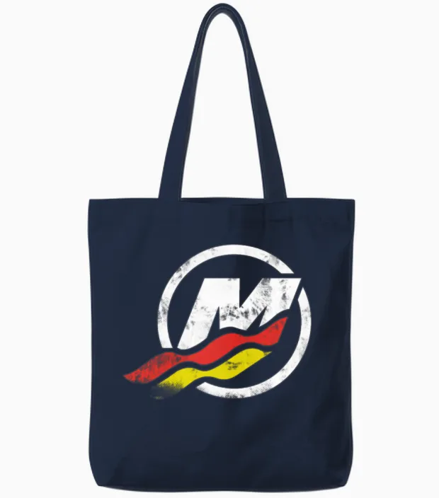 Mercury Racing Tote Bags in Navy