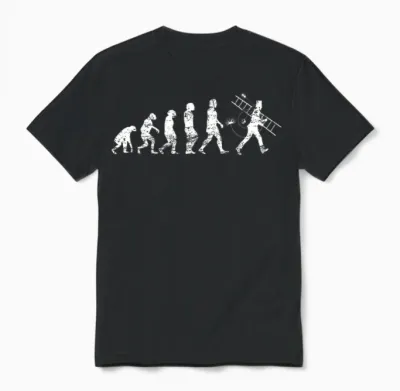 Schornsteinfeger Rauchfangkehrer Kaminfeger Kaminkehrer Unisex T-Shirt - Black