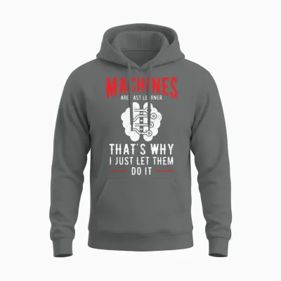 Machine Learning Artificial Intelligence Ai Unisex Hoodie - Graphite Heather