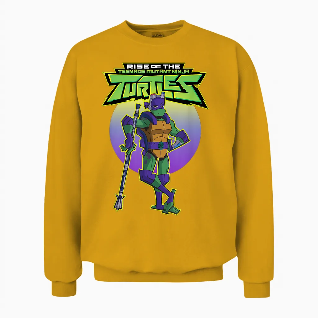 Donatello - Casual Style - Rise Unisex Sweatshirt in Gold