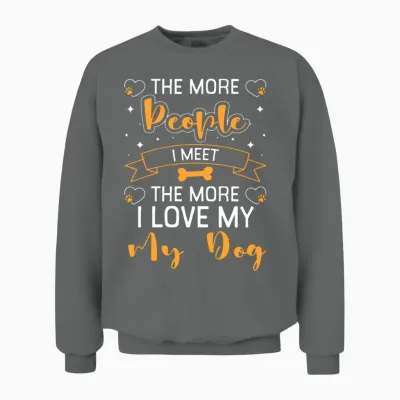 Dog Lover Dog Love Mistress Dog Breed Unisex Sweatshirt - Graphite Heather