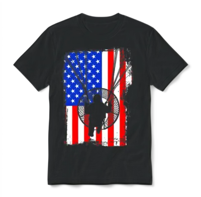 Unique Paramotor Unisex T-Shirt - Black