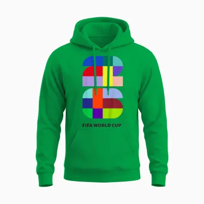Enfant Couleurs De La Coupe Du Monde De La Fifa 26 événements Unisex Hoodie - Irish Green
