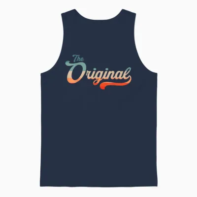 Vater Sohn Partnerlook the Original the Remix Outfit Unisex Tank Top - Navy