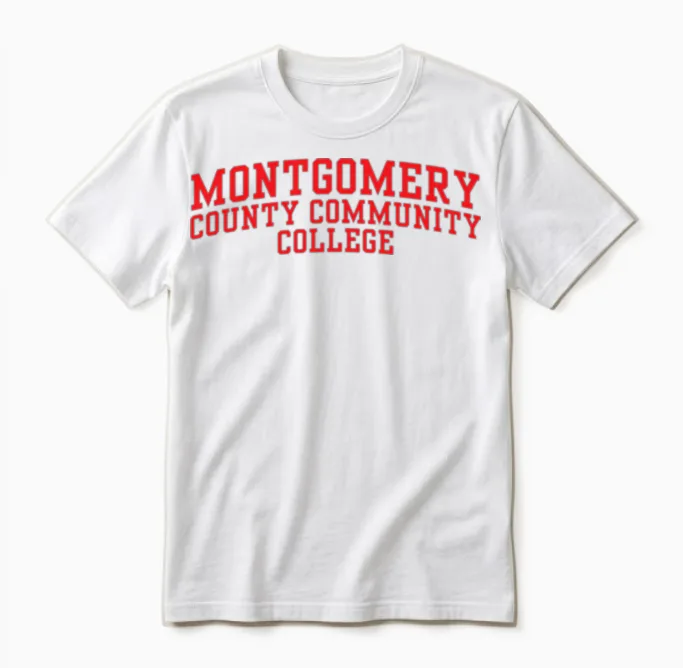 Montgomery County Community College Oc1652 Unisex T-Shirt in White