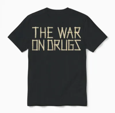 Vintage War on Drugs Retro Kassette Rock 90er Musiker Unisex T-Shirt - Black
