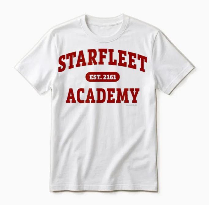 Star Trek Starfleet Academy Est. 2161 Unisex T-Shirt in White