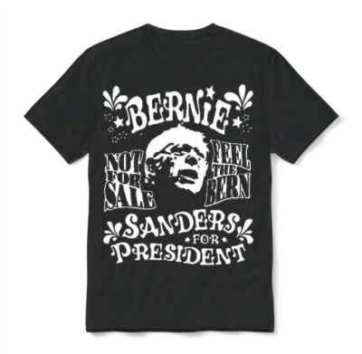 Bernie Sanders Unisex T-Shirt - Black