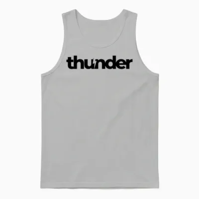 Thunder Unisex Tank Top - Ash