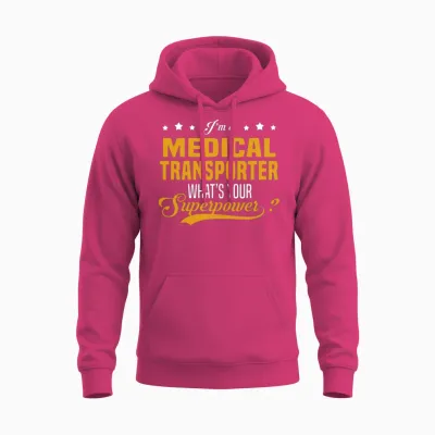 Medical Transporter Unisex Hoodie - Heliconia