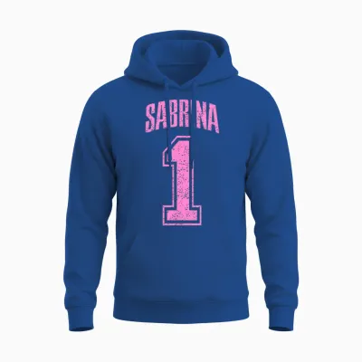 Sabrina Supporter Number 1 Biggest Fan Unisex Hoodie - Royal