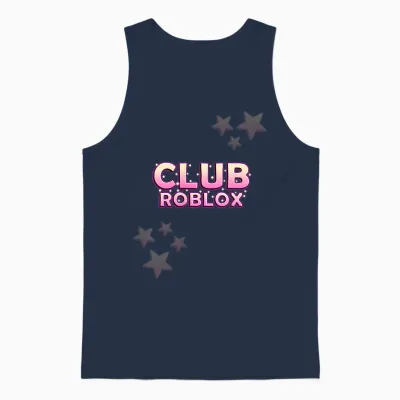 Club Roblox Classic Unisex Tank Top - Navy