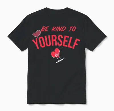 Cool Design for Kind People Unisex T-Shirt - Black