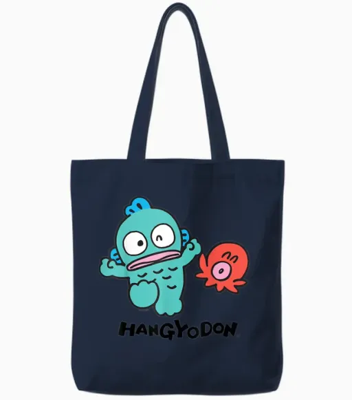 Hangyodon Classic Tote Bags - Navy