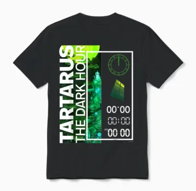 Atlus Persona 3 Reload: Tartarus Dark Hour Unisex T-Shirt - Black