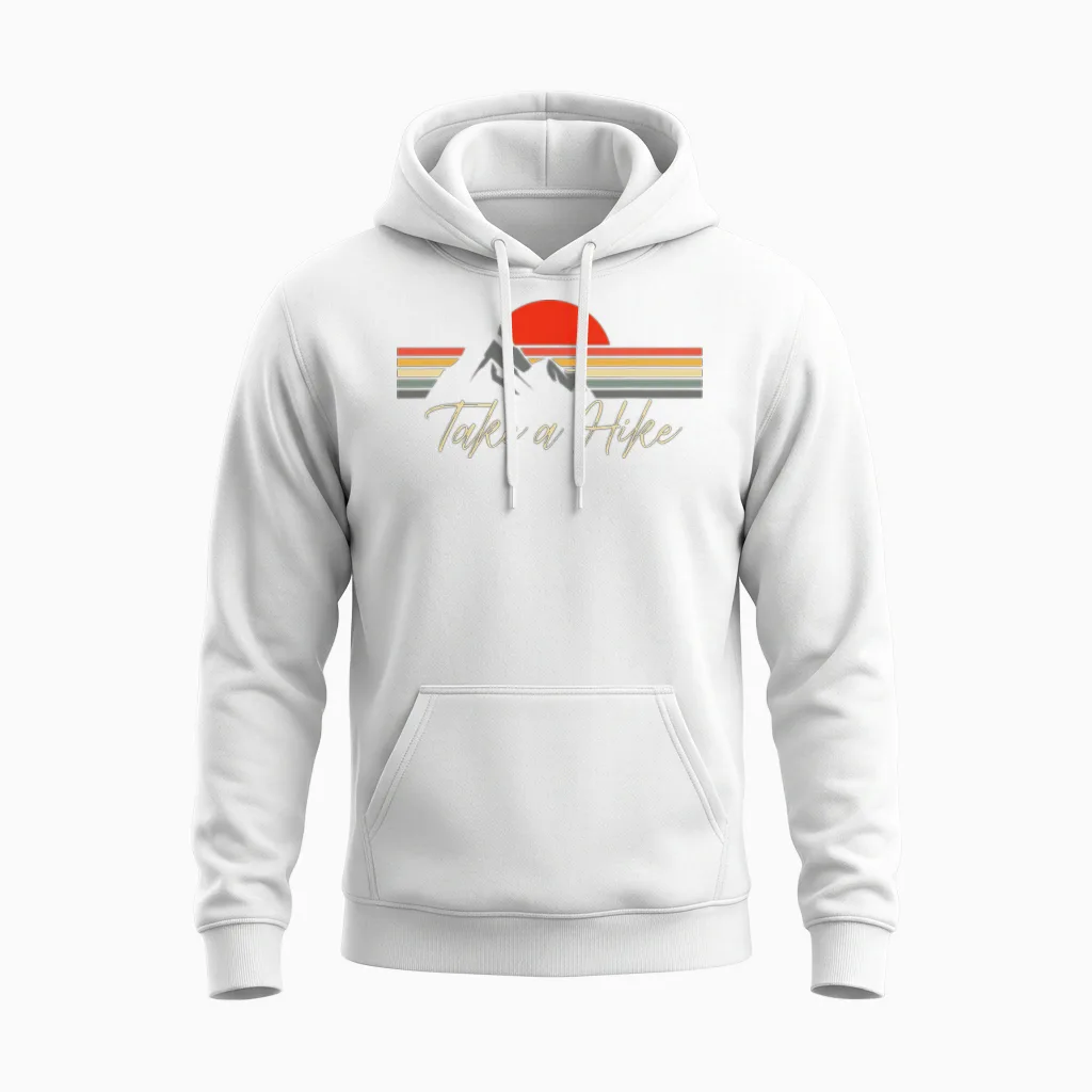 Hiking Apparel Outdoor Backpacking Camping Hiking Unisex Hoodie in White