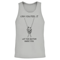 Feel the Rhythm Unisex Tank Top - Ash – 2