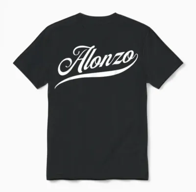 Funny Funny Gift Idea for Alonzo Unisex T-Shirt - Black