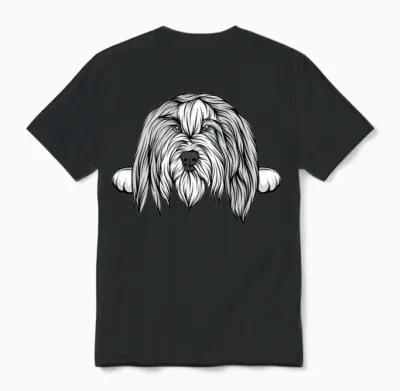 Dog Unisex T-Shirt - Black