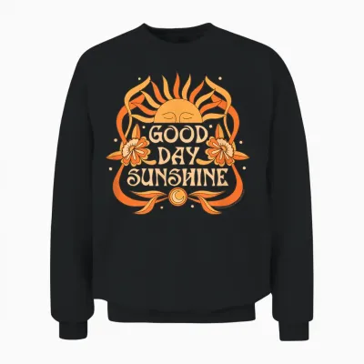 Die Beatles - Guten Tag Sonnenschein Unisex Sweatshirt - Black
