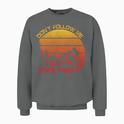 Trial Motorcycle Saying Unisex Sweatshirt - Graphite Heather