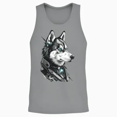 Dog Unisex Tank Top - Sport Grey