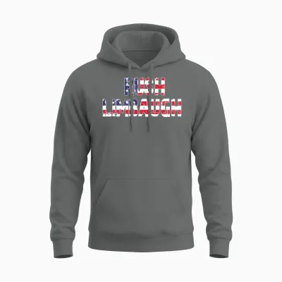 Rush Limbaugh Rip 1951-2021 Unisex Hoodie - Graphite Heather