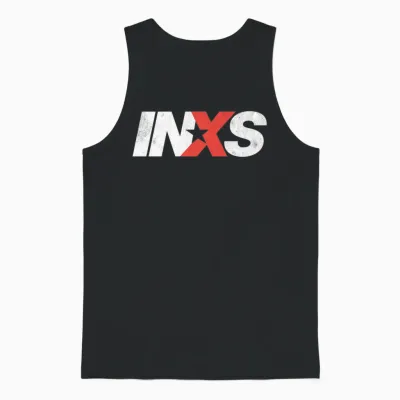 Inxs – Ew Logo Black Unisex Tank Top - Black