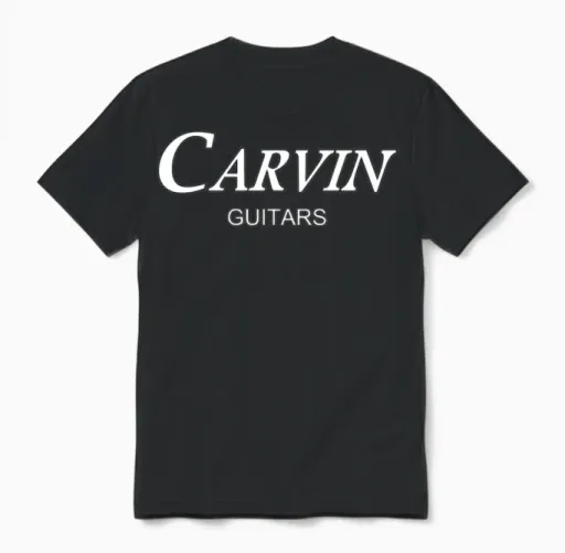 Carvin Guitars Guitar Unisex T-Shirt in Black