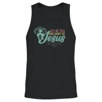 Let Me Tell You About My Jesus Christian Believer Unisex Tank Top - Black – 2