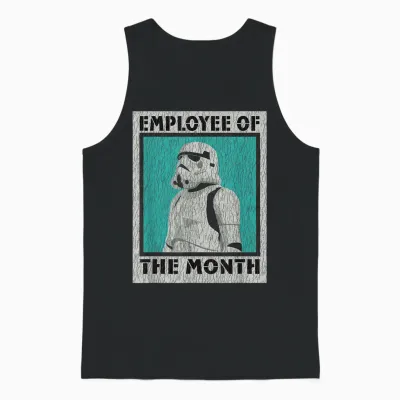 Star Wars Stormtrooper Employee of the Month Unisex Tank Top - Black