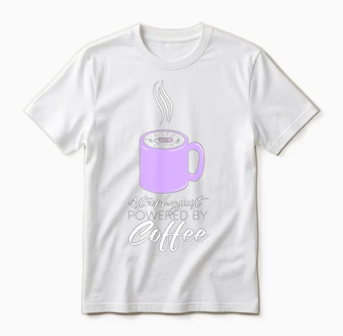 Astrophysics Funny Astrophysicist Unisex T-Shirt in White