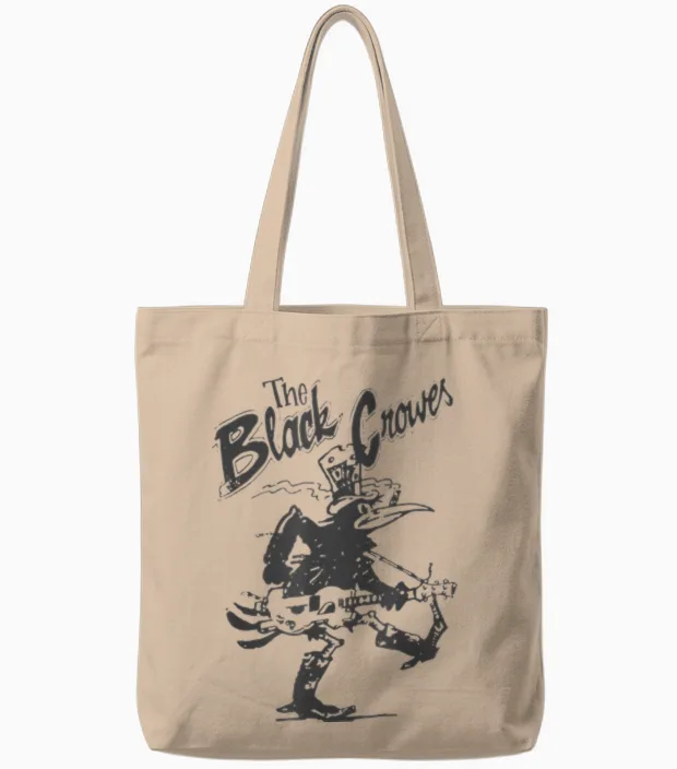 Offizielle Black Crowes Gitarre Tote Bags in Natural