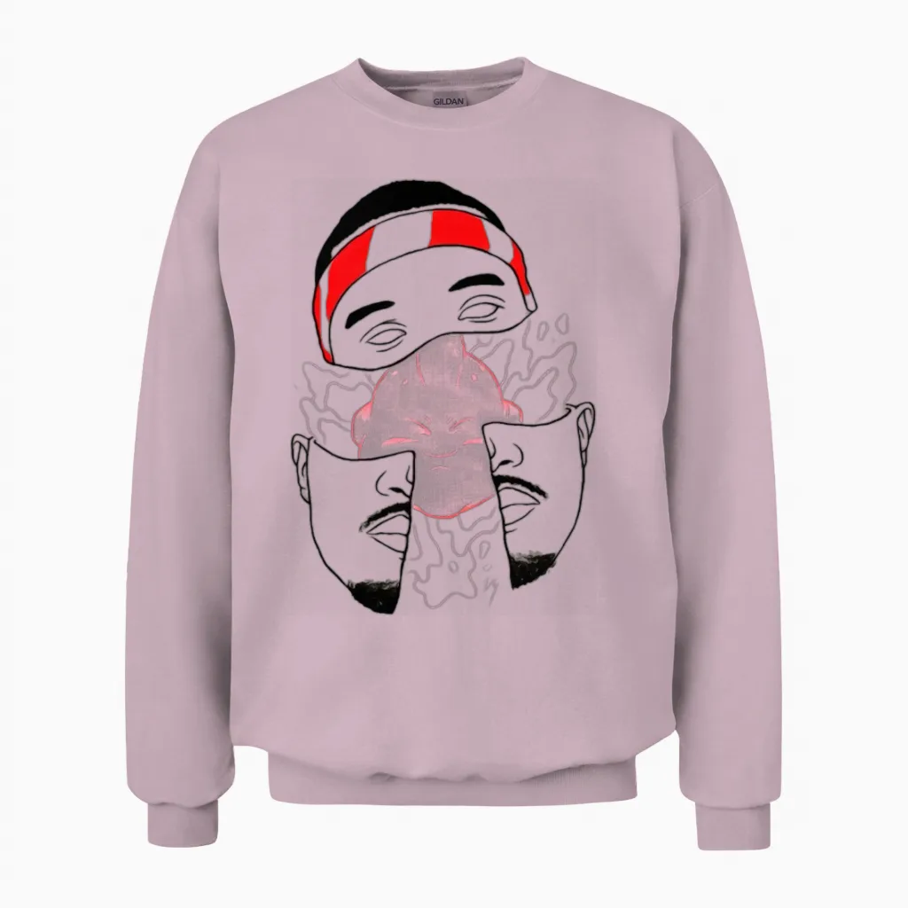 Frank Ocean Unisex Sweatshirt in Light Pink