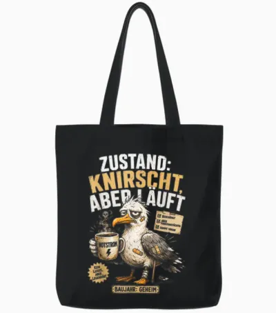 Aua Au Dem Alter Entsprechen Guter Zustand Lustig Geburtstag Tote Bags - Black
