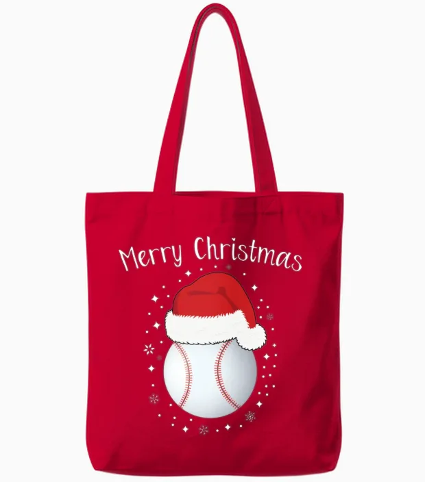 Funny Softball Copy - Baseball & Tote Bags in Red