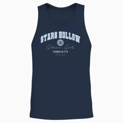 Kinder Gilmore Girls Star Hollow Unisex Tank Top - Navy