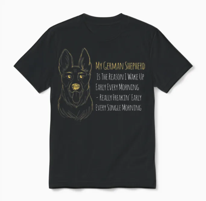 German Shepherd Gsd Dog Breed Pet Doggo Puppy Gift