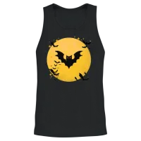 Comfort Colors Cute Halloween Ghost Unisex Tank Top - Black – 2