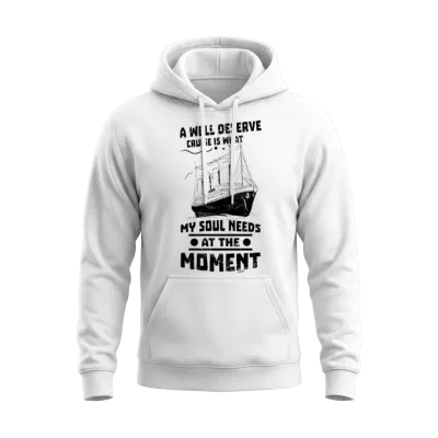 Cruise Unisex Hoodie - White