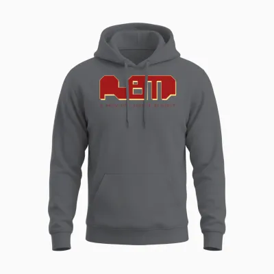 Blue Wolf Unisex Hoodie - Charcoal