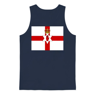 Northern Ireland Unisex Tank Top - Navy