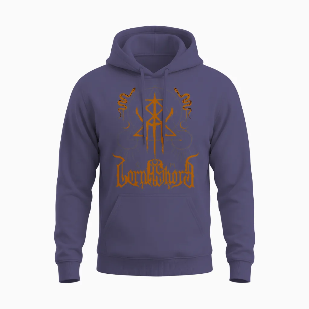 Lorna Shore Shirt Unisex Deathcore Band Unisex Hoodie in Heather Sport Dark Navy