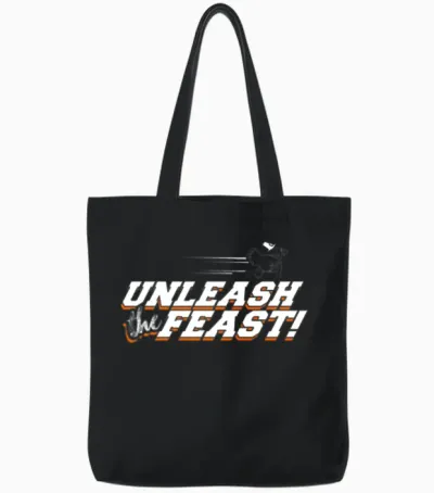 Thanksgiving, Thanksgiving Day Tshirt,unleash Tote Bags - Black