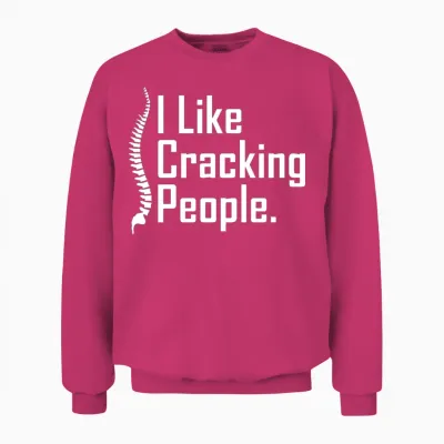 Funny Chiropractor Joke Unisex Sweatshirt - Heliconia