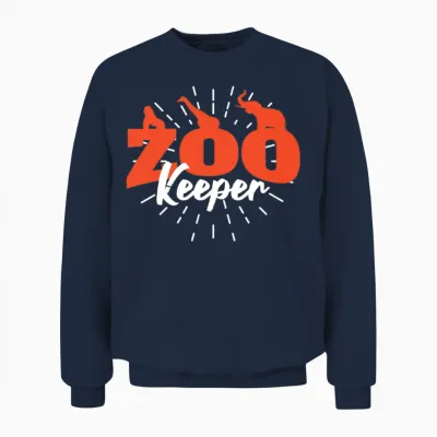 Zoo Keeper Unisex Sweatshirt - Navy